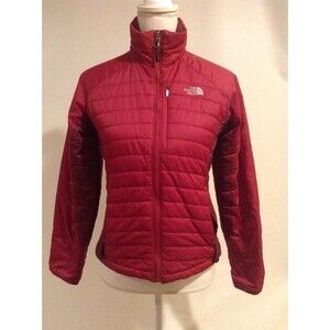 The North Face Women's Redpoint Loganberry Red Primaloft Puffer Jacket Size XS